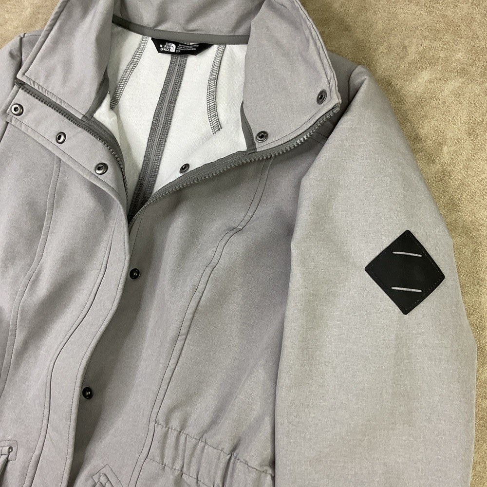 The North Face Jacket Sedona Romera Anorak Windbreaker Windwall Gray‎ Women Sz S - Picture 7 of 9